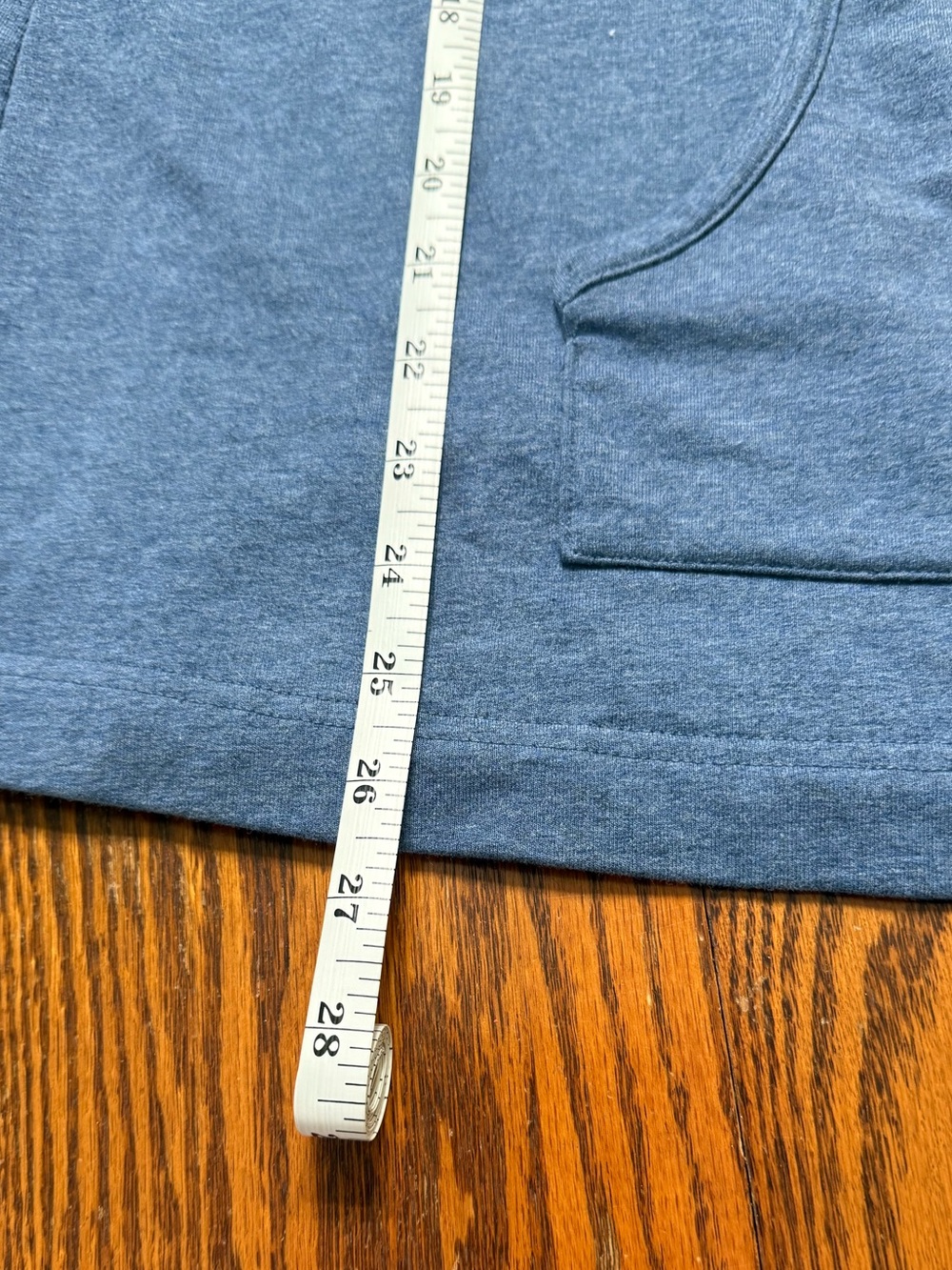 Karen Scott Heather Blue Full-Zip Hooded Jacket Plus Size 1X - Picture 6 of 9